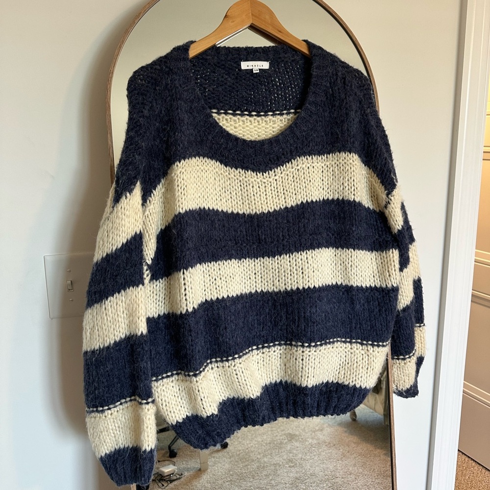 Striped Knit Sweater